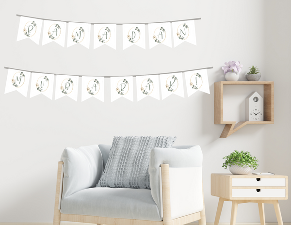 White Floral Ramadan Decor Bundle