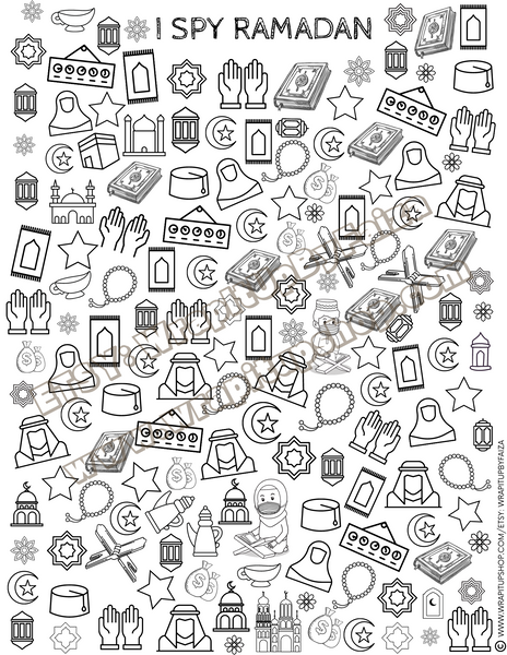 Ramadan Activity Bundle (Digital File)