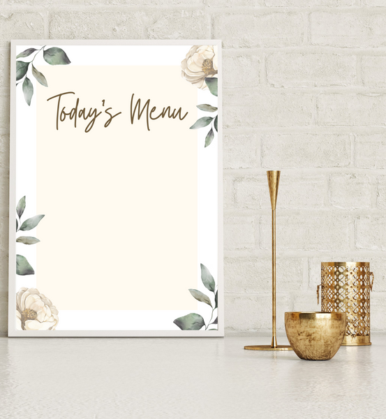White Floral Ramadan Decor Bundle