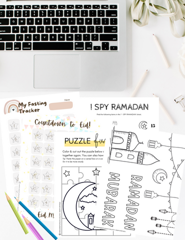 Ramadan Activity Bundle (Digital File)