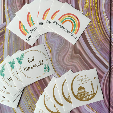 Ramadan/Eid Stickers (Pack of 60)
