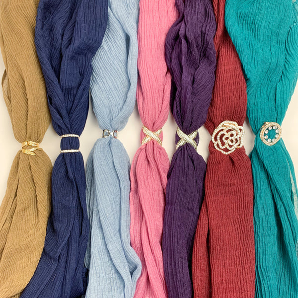 Luxe Scarf Rings